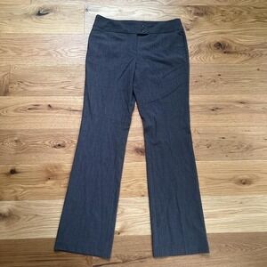 Amanda + Chelsea Grey Straight‑Leg Work Pants